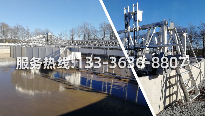 周邊傳動刮吸泥機(jī)(圖10) 周邊傳動刮吸泥機(jī)(圖10)