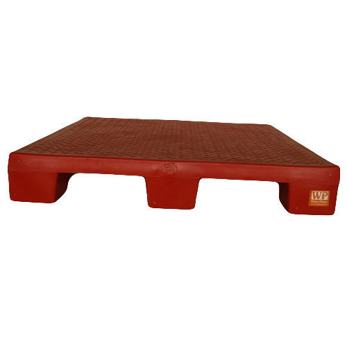 OEM代加工(gōng)方形滾塑塑料托盤(圖6) White Plaast Rectangular Roto Molded Plastic Pallets, Dimension/Size: 2x2.5 Feet To 5x5 Feet Pallets